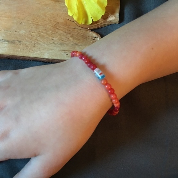 ❇️❤️semiprecious bracelet-quartzite - Picture 3 of 8